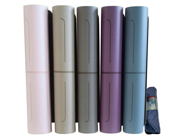 橡胶PU瑜伽垫 （带体位线）